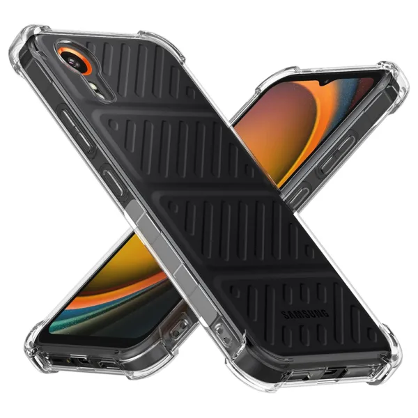 Techsuit - Shockproof Clear Silicone - Samsung Galaxy Xcover7 - Clear