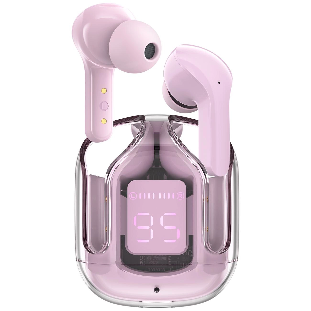 Acefast TWS Bluetooth In-Ear Wireless Headphones Pink (T6 Pink Lotus)