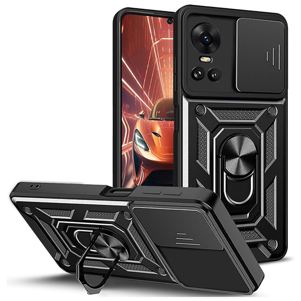 Techsuit - CamShield Series - Oppo Reno10 / Reno10 Pro - Black