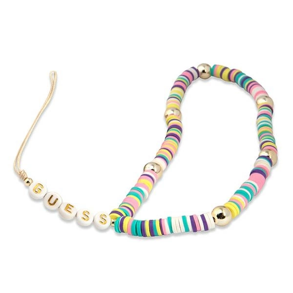 Guess pendant GUSTPEAM Phone Strap multicolor/multicolor Heishi Beads