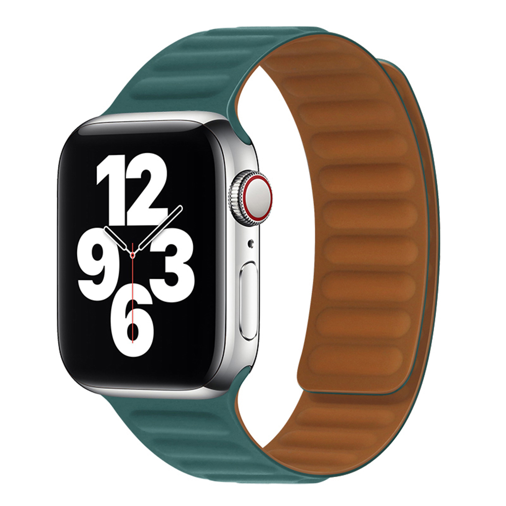 Techsuit - Watchband (W035) - Apple Watch 1/2/3/4/5/6/7/8/9/10/SE/SE 2/Ultra/Ultra 2 (42/44/45/46/49mm) - Turquoise