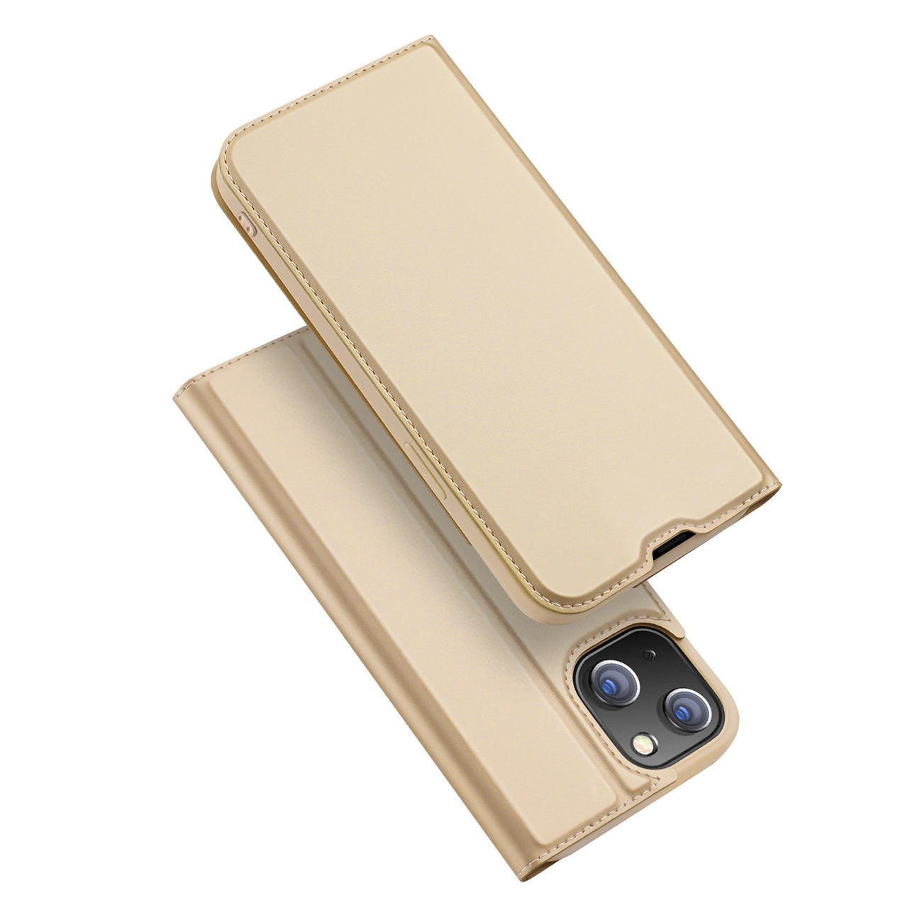 Dux Ducis Skin Pro Holster Cover Flip iPhone 14 / 13 gold