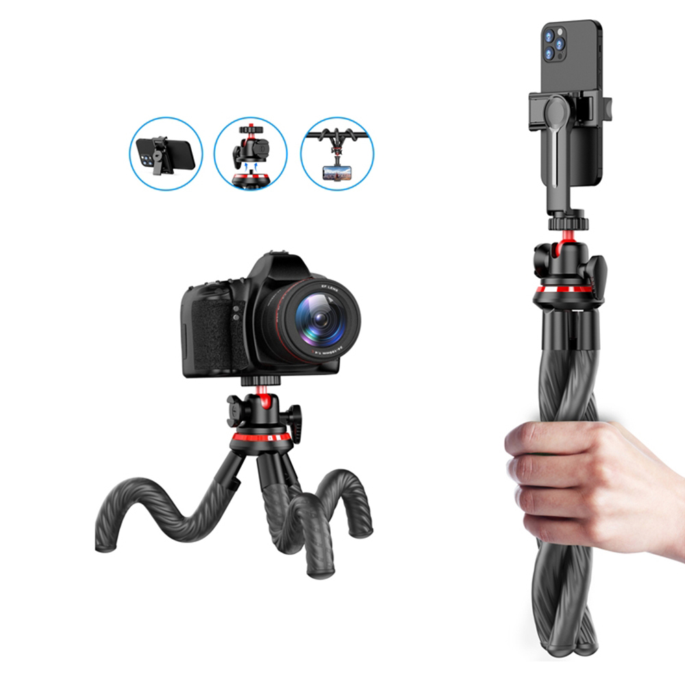 Techsuit - Selfie Stick (C02) - for Phones and Action Cameras