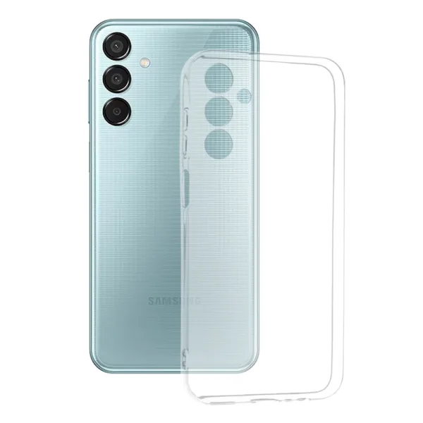 Techsuit - Clear Silicone - Samsung Galaxy M15 - Transparent