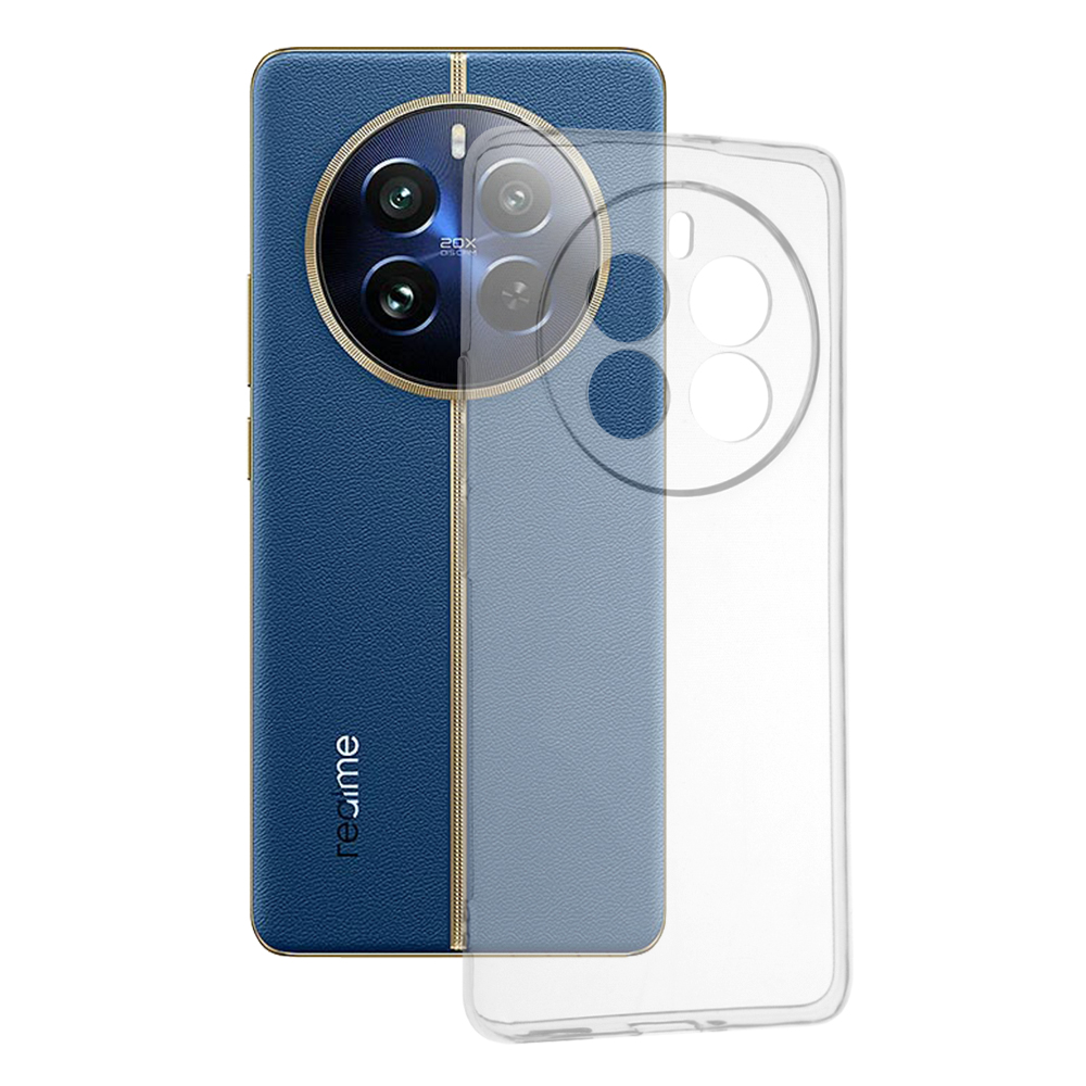 Techsuit - Clear Silicone - Realme 12 Pro / 12 Pro+ - Transparent