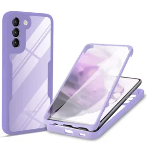 Techsuit - ColorVerse 360 Series + Screen Protector - Samsung Galaxy S21 FE 5G - Purple