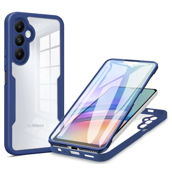 Techsuit - ColorVerse 360 Series + Screen Protector - Samsung Galaxy A05s - Blue