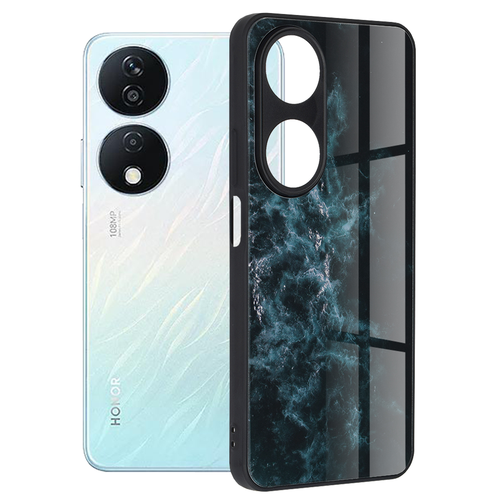 Techsuit - Glaze Series - Honor X7b / X7b 5G / 90 SMART - Blue Nebula