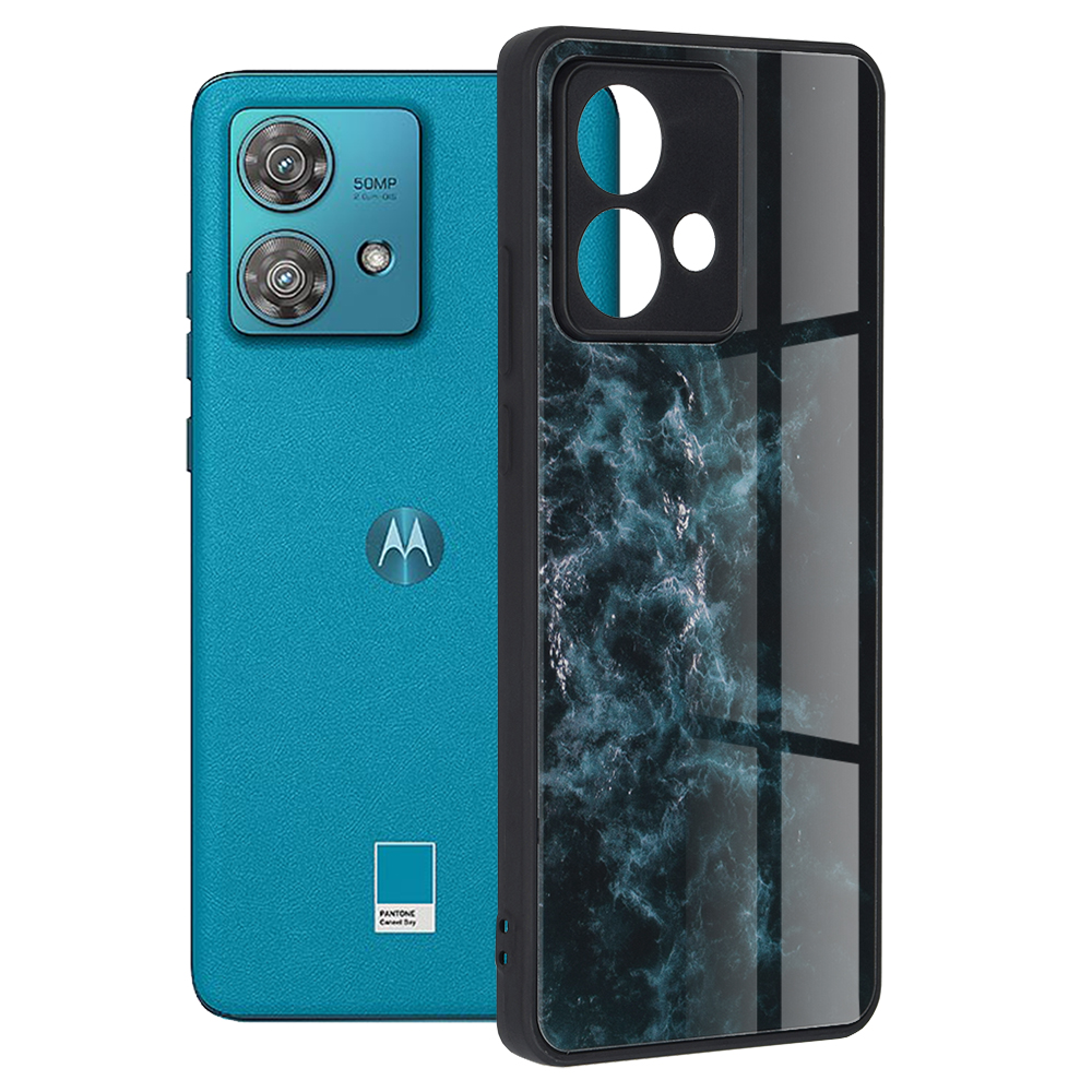 Techsuit - Glaze Series - Motorola Edge 40 Neo - Blue Nebula