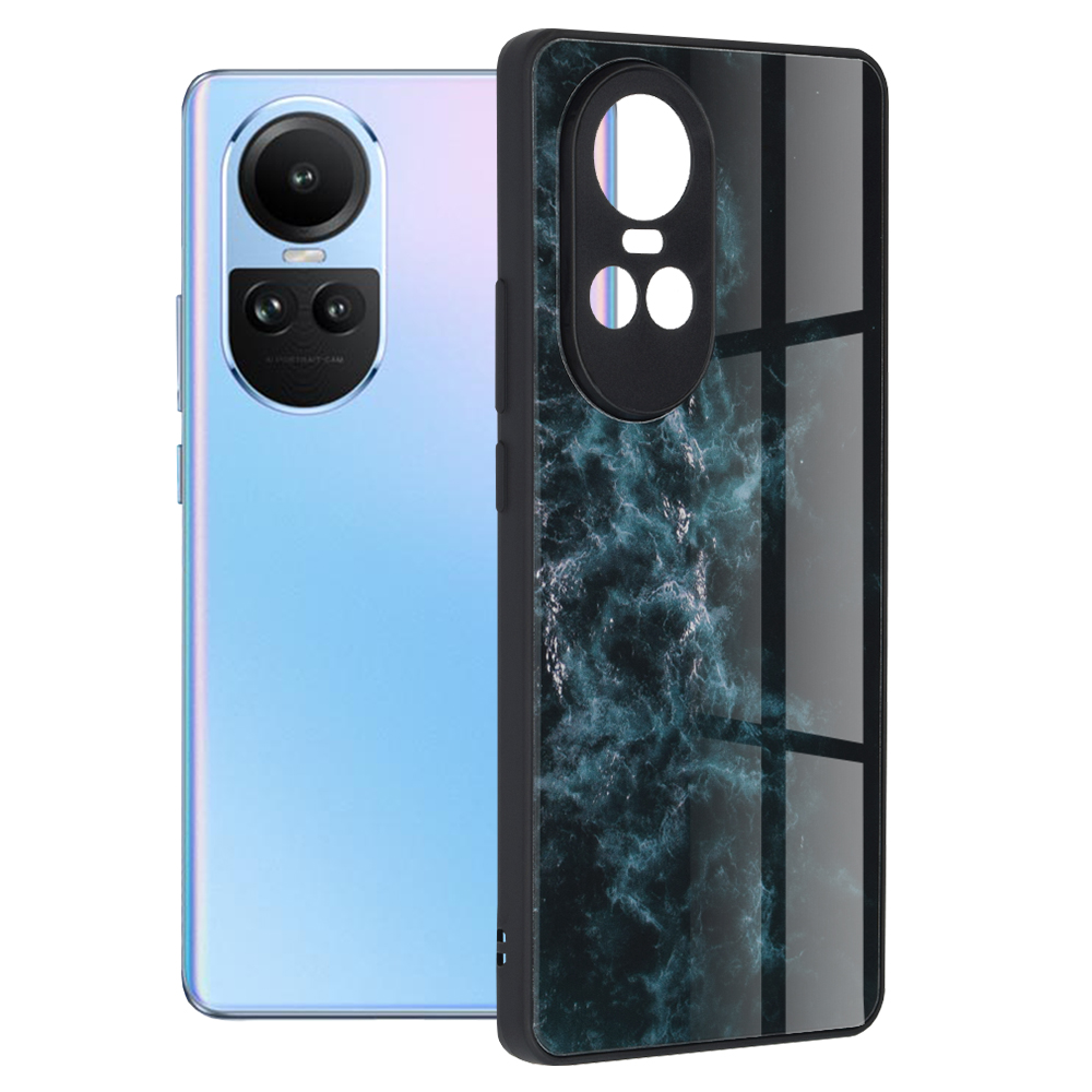 Techsuit - Glaze Series - Oppo Reno10 / Reno10 Pro - Blue Nebula