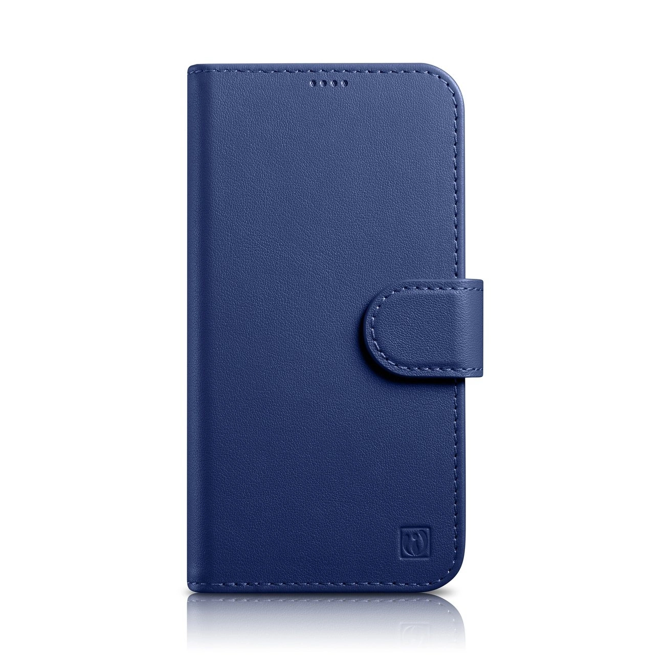 iCarer Wallet Case 2in1 Case iPhone 14 Anti-RFID Leather Flip Case Blue (WMI14220725-BU)