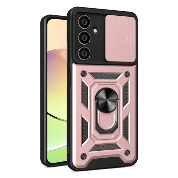 Techsuit - CamShield Series - Samsung Galaxy M15 - Rose Gold