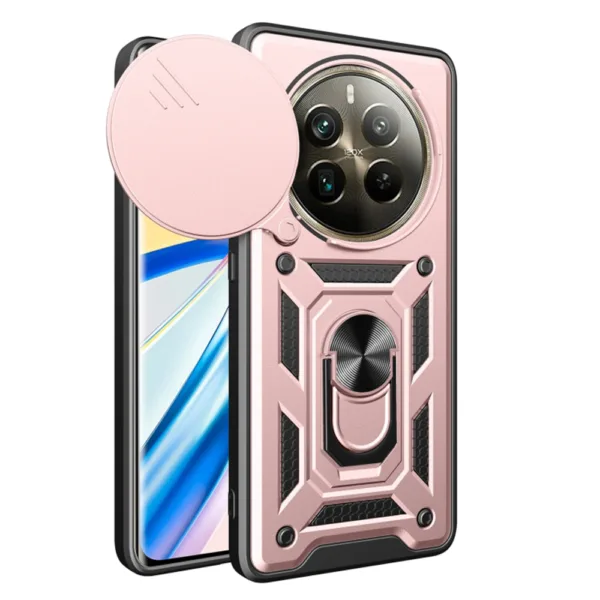 Techsuit - CamShield Series - Realme 12 Pro / 12 Pro+ - Rose Gold