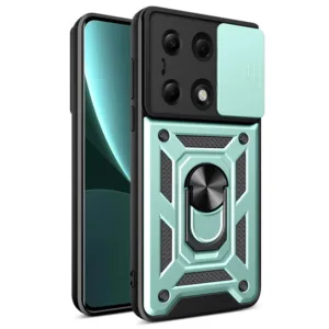 Techsuit - CamShield Series - Xiaomi Redmi Note 13 Pro 4G / Poco M6 Pro 4G - Green