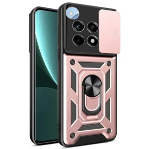 Techsuit - CamShield Series - OnePlus 12R - Rose Gold