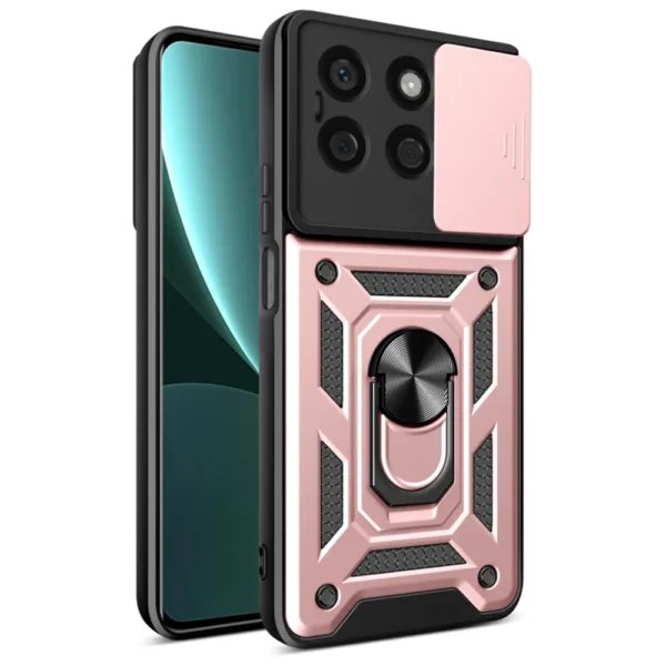 Techsuit - CamShield Series - Honor X8b - Rose Gold