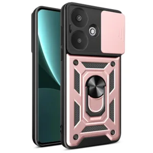 Techsuit - CamShield Series - Xiaomi Redmi 13C 5G / Poco M6 - Rose Gold