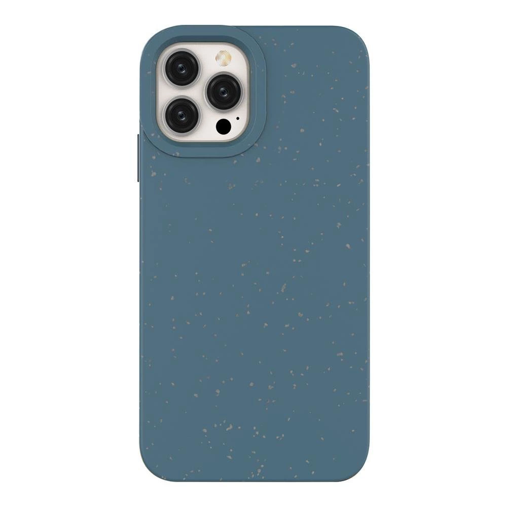 Eco Case case for iPhone 14 Pro silicone degradable cover navy blue