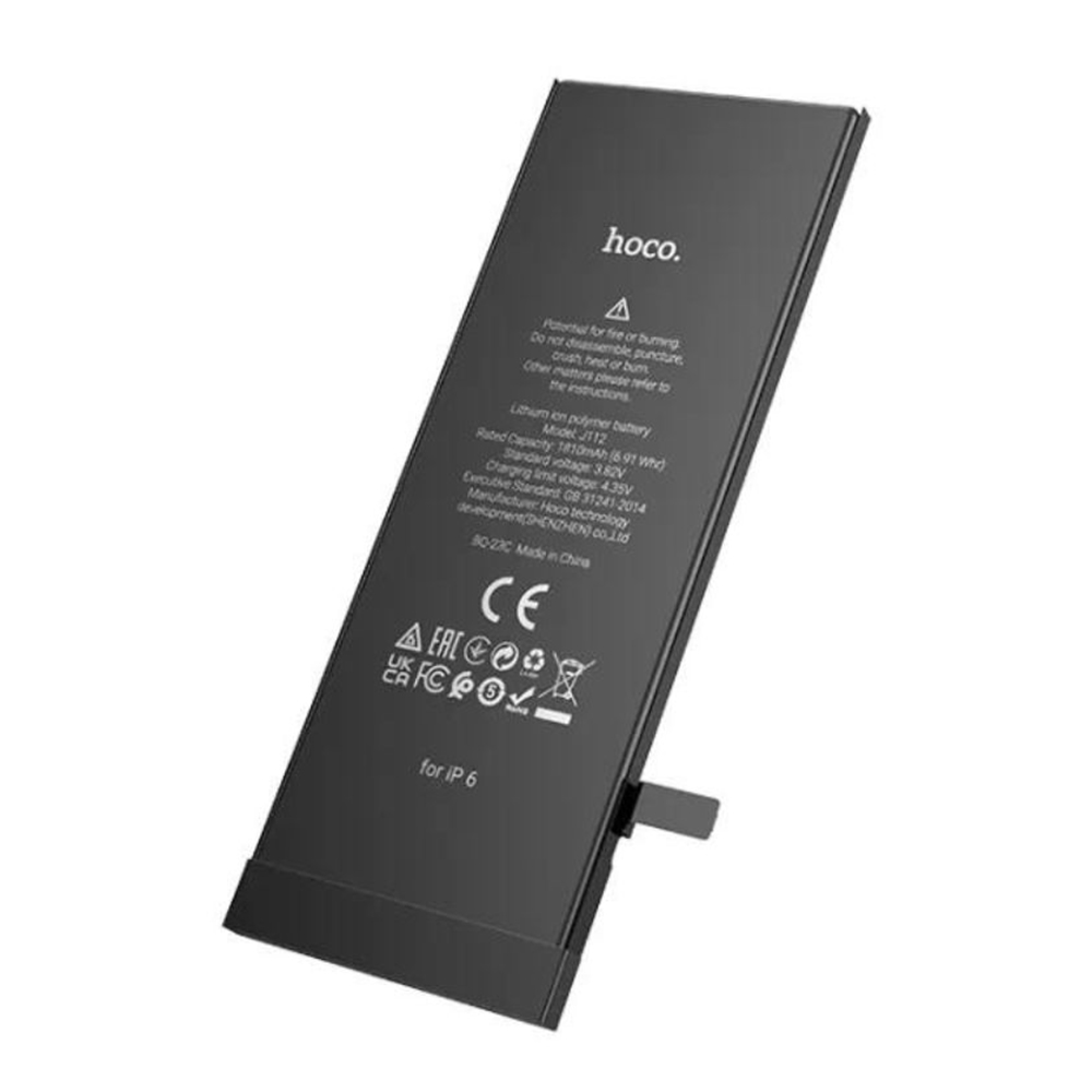 Hoco - Smartphone Built-in Battery (J112) - iPhone 6 - 1810mAh - Black