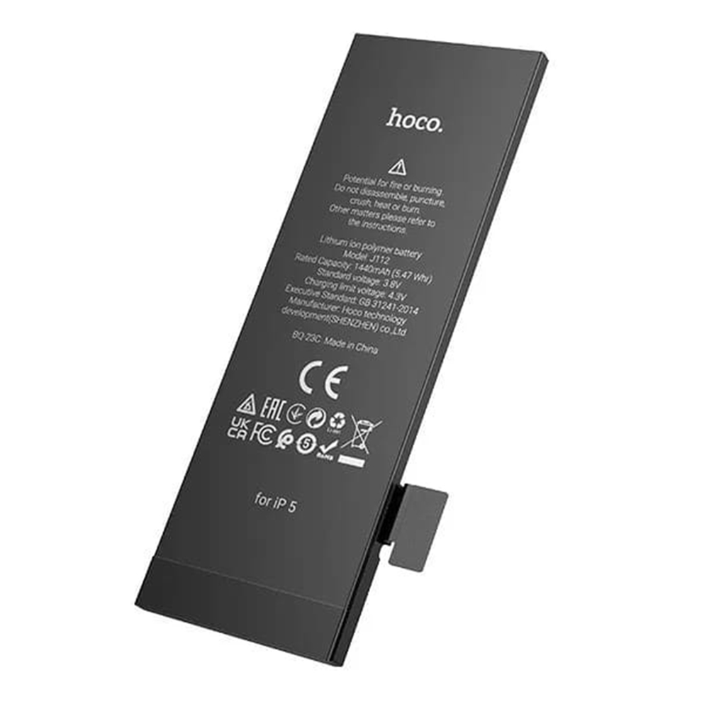 Hoco - Smartphone Built-in Battery (J112) - iPhone 5 - 1440mAh - Black