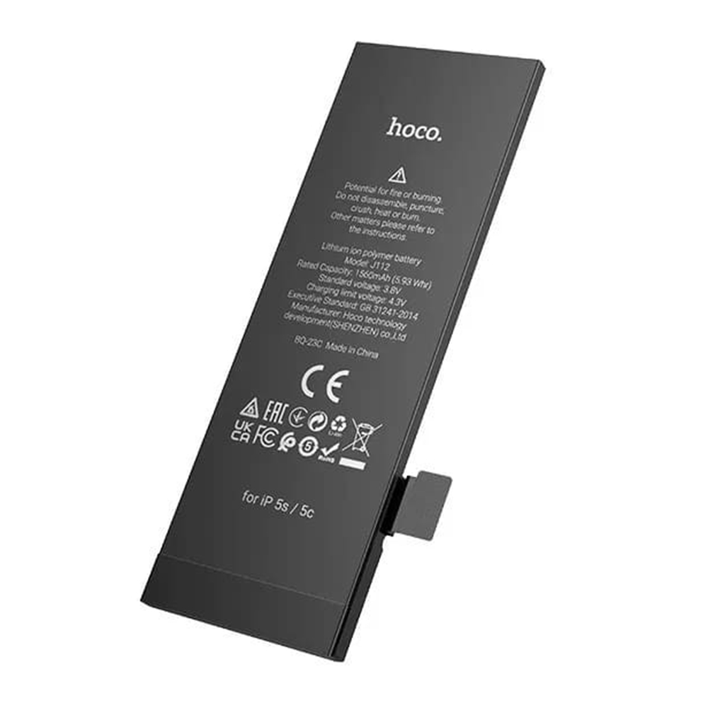 Hoco - Smartphone Built-in Battery (J112) - iPhone 5s / 5c - 1560mAh - Black