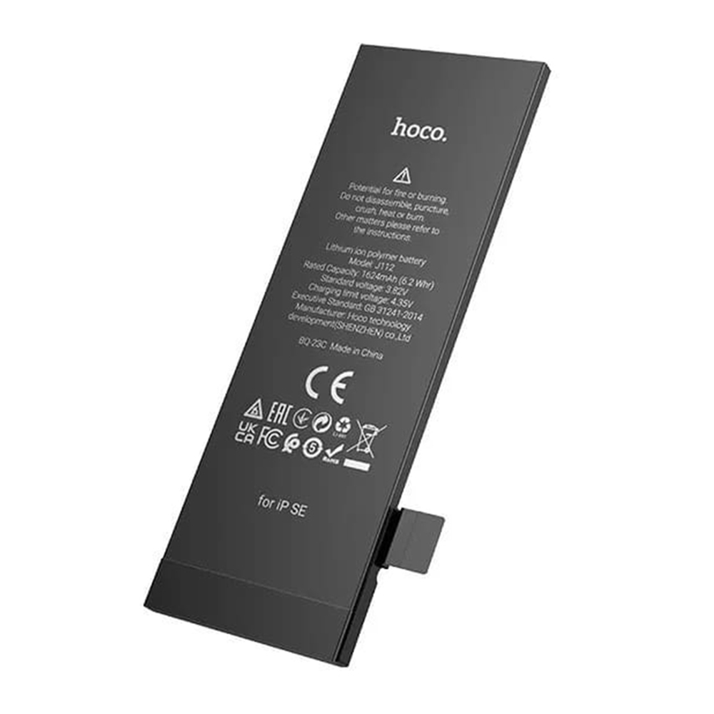 Hoco - Smartphone Built-in Battery (J112) - iPhone SE - 1624mAh - Black