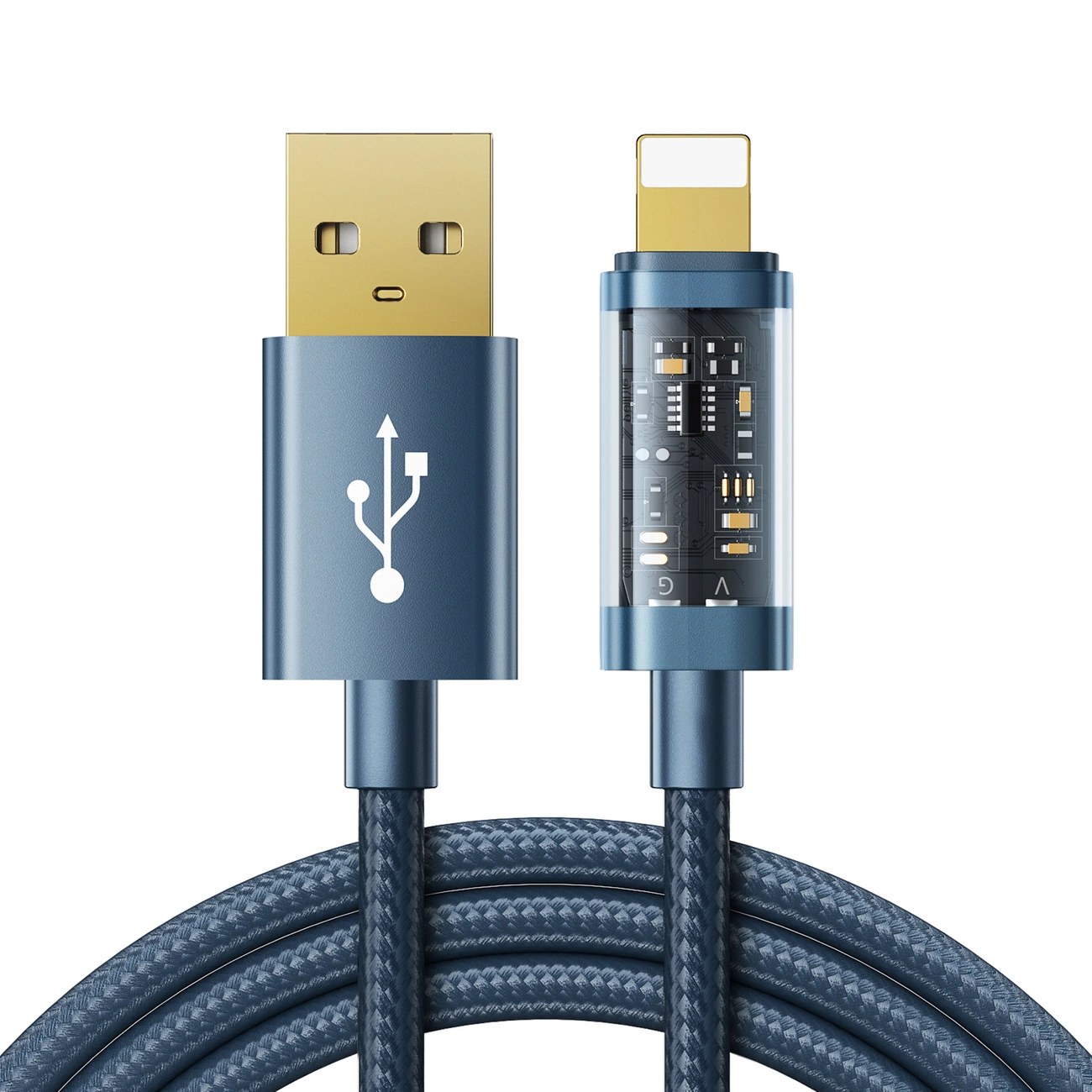 Joyroom S-UL012A12 USB-A / Lightning cable 2.4A 20W 1.2m - blue