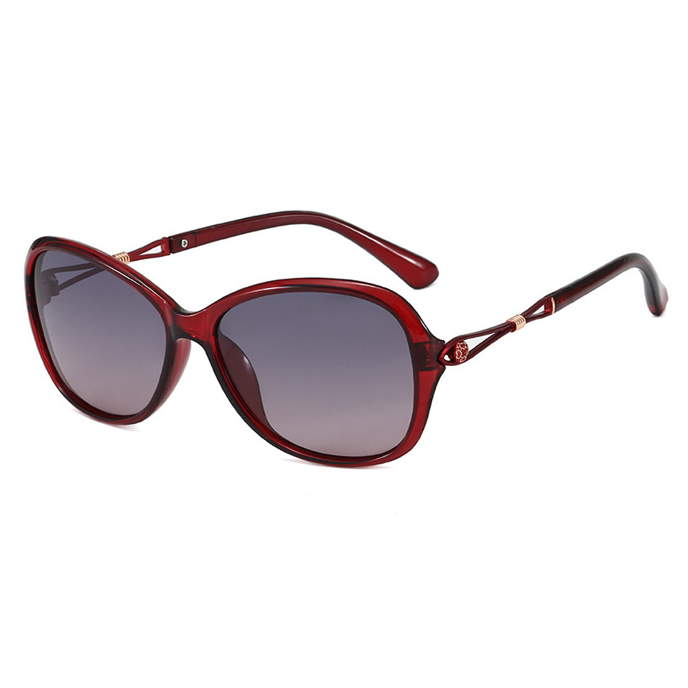 Techsuit - Sunglasses Polarised PC (2301-C3) - UV Protection - Wine Red