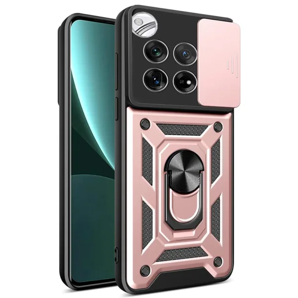 Techsuit - CamShield Series - OnePlus 12 - Rose Gold