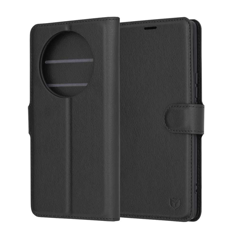 Techsuit - Leather Folio - Honor Magic5 Lite - Black