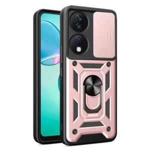 Techsuit - CamShield Series - Honor X7b / X7b 5G / 90 SMART - Rose Gold