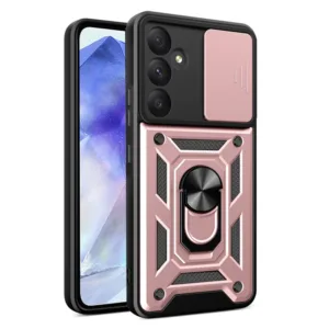 Techsuit - CamShield Series - Samsung Galaxy A55 5G - Rose Gold