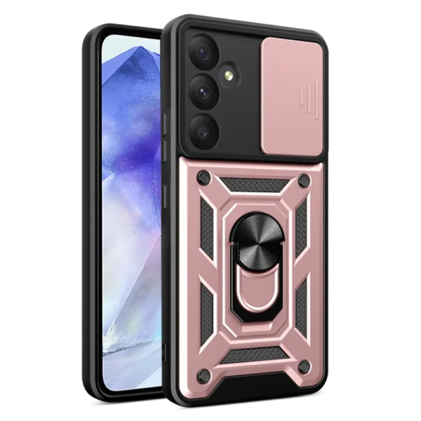 Techsuit - CamShield Series - Samsung Galaxy A55 5G - Rose Gold