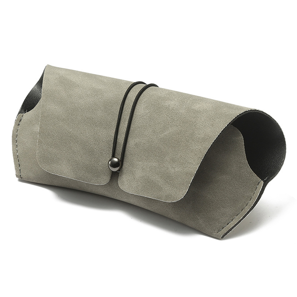 Techsuit - Glasses Case (PLSD-02) - with Button Close - Gray