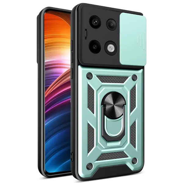 Techsuit - CamShield Series - Xiaomi Redmi Note 13 Pro 5G / Poco X6 - Green