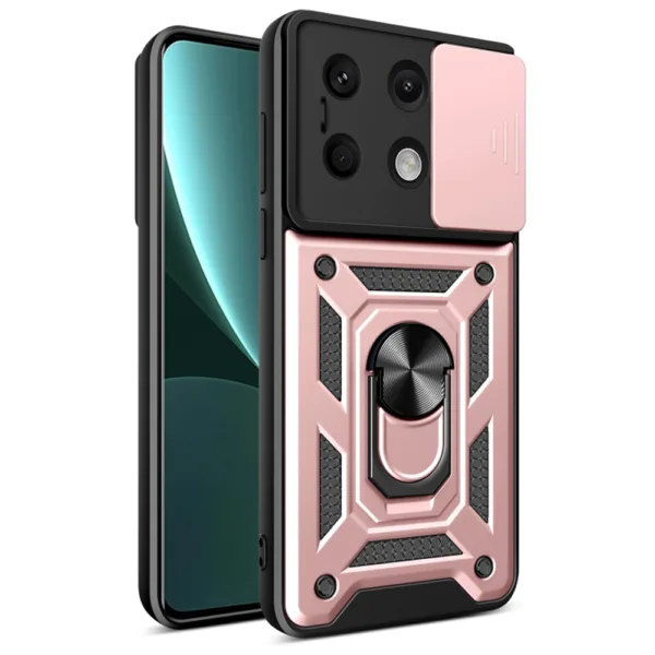 Techsuit - CamShield Series - Xiaomi Redmi Note 13 5G - Rose Gold