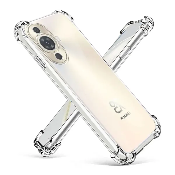 Techsuit - Shockproof Clear Silicone - Huawei nova 11 / nova 12s - Clear