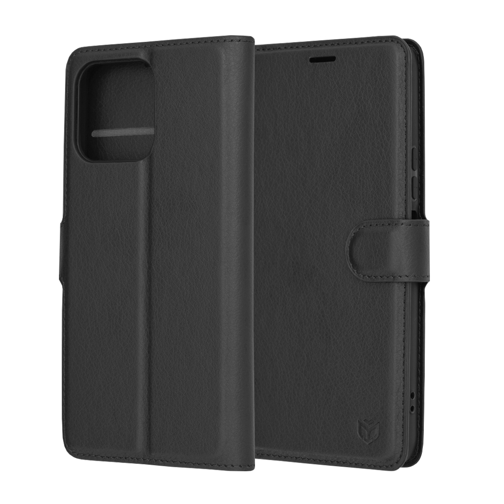 Techsuit - Leather Folio - Honor X6 / X8 5G / 70 Lite - Black