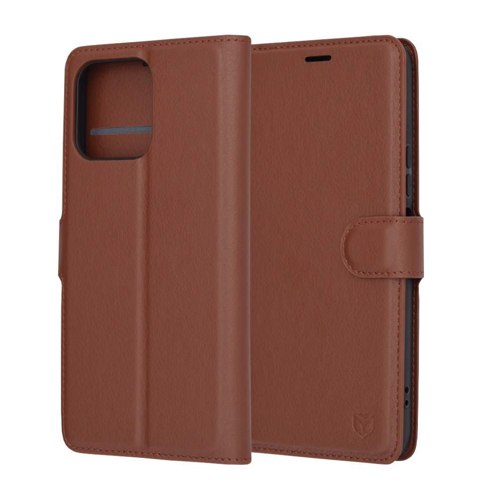 Techsuit - Leather Folio - Honor X6 / X8 5G / 70 Lite - Brown