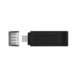 Kingston - Memory Stick DT70 (DT70/64GB) - USB-C 3.2 FlashDrive