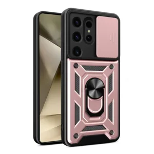 Techsuit - CamShield Series - Samsung Galaxy S24 Ultra - Rose Gold