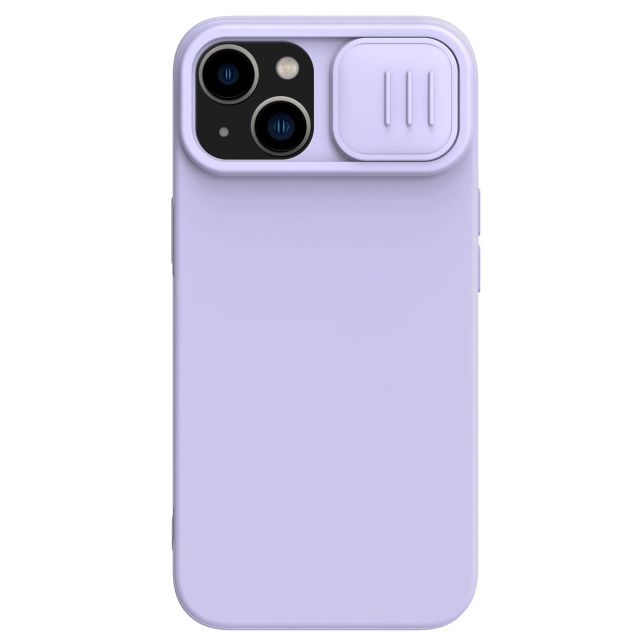 Nillkin CamShield Magnetic Silicone Case iPhone 14 Plus Magnetic MagSafe Camera Cover Purple