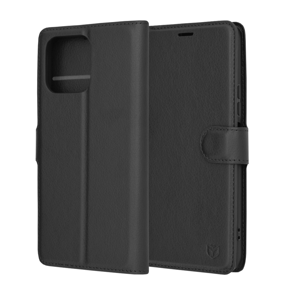 Techsuit - Leather Folio - Honor X8a - Black