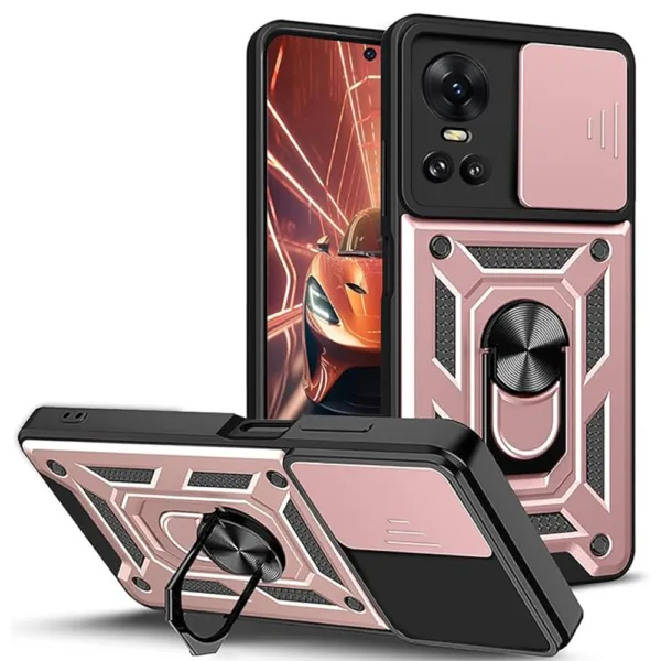 Techsuit - CamShield Series - Oppo Reno10 / Reno10 Pro - Rose Gold