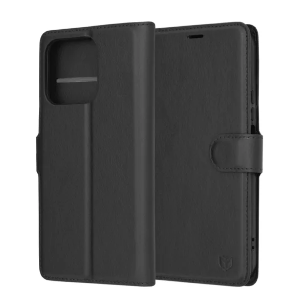 Techsuit - Leather Folio - Honor X8b - Black