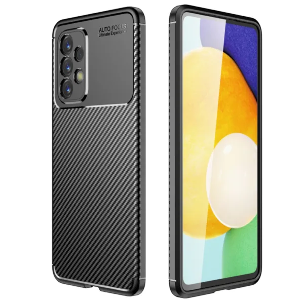 Techsuit - CarbonFiber - Samsung Galaxy A53 5G - Black