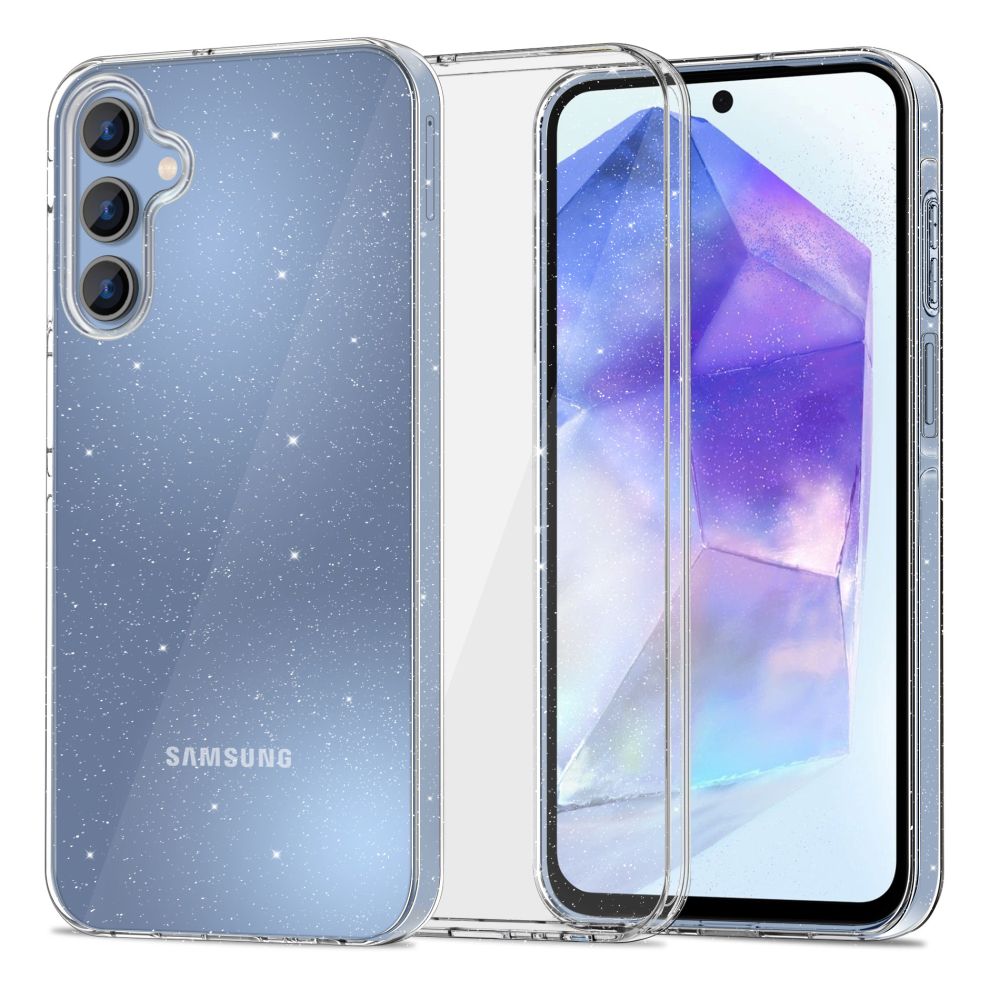 Techsuit - SparkleSkin Series - Samsung Galaxy A55 5G - Clear