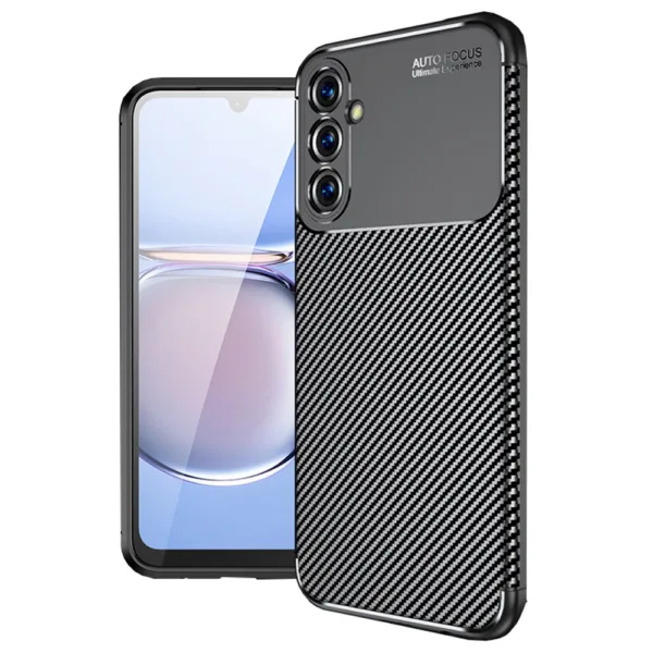 Techsuit - CarbonFiber - Samsung Galaxy A05s - Black