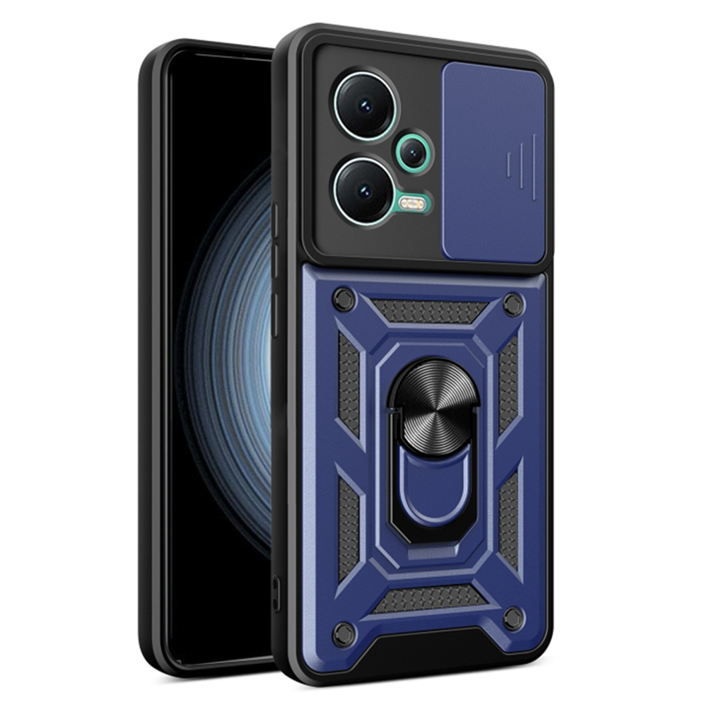 Techsuit - CamShield Series - Xiaomi Redmi Note 12 5G / Poco X5 - Blue