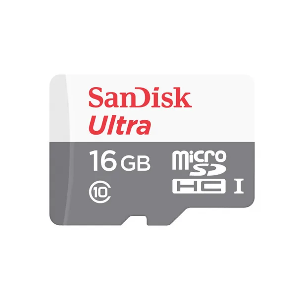 SanDisk - Memory Card Ultra (SDSQUNS-016G-GN3MN) - Android MicroSDHC